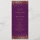 Search for gold foil wedding programs Elegant