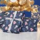 Search for pink and blue christmas wrapping paper Winter