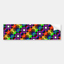 Search for yellow pattern bumper stickers Orange