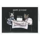 Search for vintage cat birthday cards Unique