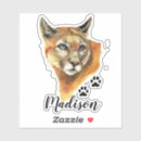 Search for puma the animal stickers Cougar
