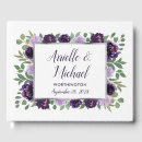Search for plum wedding guest books Watercolor