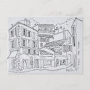 Search for shops postcards Drawing