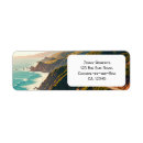 Search for california coast return address labels Ocean