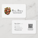 Search for chocolate covered strawberries business cards Dessert