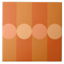 Search for bright orange tiles Minimalist