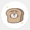 Search for bread lover stickers Funny