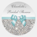 Search for teal bow stickers For her