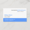 Search for accountant business cards Blue