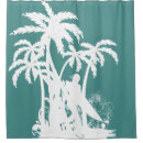 Search for surf shower curtains Palm trees