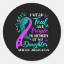 Search for depression survivor stickers Purple