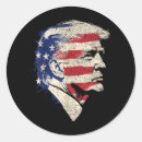 Search for trump portrait stickers America