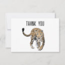Search for leopard thank you cards Animal