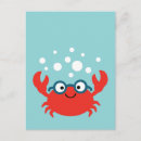 Search for cute crab postcards Animal