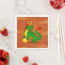 Search for red dragon napkins Cool
