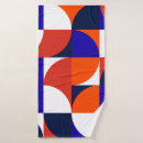 Search for modern geometric bath towels Bright