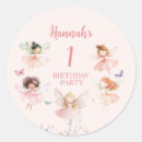 Search for enchanted fairy stickers Fairy 1st birthday
