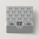 Search for damask square badges White
