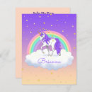 Search for dreaming unicorn invitations Girl