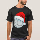 Search for volleyball christmas tshirts Santa