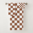 Search for brown and white bath towels Squares