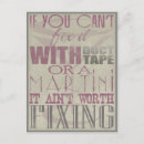Search for fix it postcards Duct tape