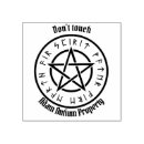 Search for pentagram rubber stamps Pentacle