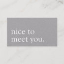 Search for greetings business cards Modern