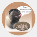 Search for thanksgiving dog stickers Pug