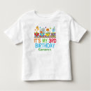 Search for 3rd birthday toddler tshirts For kids
