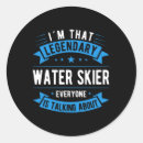 Search for water skier stickers Adventure