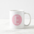 Search for initial e mugs Trendy