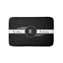 Search for art deco bath mats Black and white