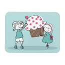 Search for cupcake love magnets Baker