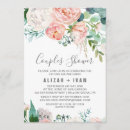 Search for peach and gold bridal shower invitations Flower
