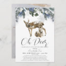 Search for oh deer baby shower invitations Foliage
