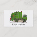 Search for garbage business cards Trash