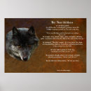Search for two wolves posters Cherokee wisdom