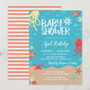 Search for ocean baby shower invitations Starfish