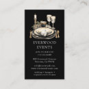 Search for event planning business cards Chic