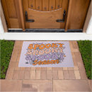 Search for vintage halloween doormats Fall