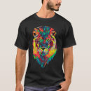 Search for lion face tshirts King