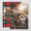 Search for tartan christmas cards Gold