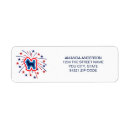 Search for 4th of july return address labels Dog