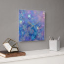 Search for iridescent clocks Blue