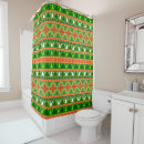 Search for white christmas shower curtains Red