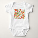 Search for peach fruit baby clothes Illustration