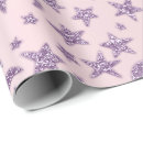 Search for blue star wrapping paper Shiny
