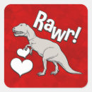 Search for funny t rex stickers Valentine