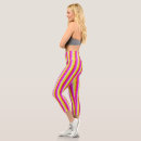 Search for pink yellow striped leggings Elegant